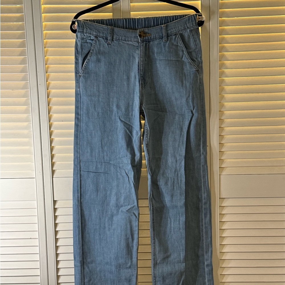 Zara Light Blue Denim Jeans